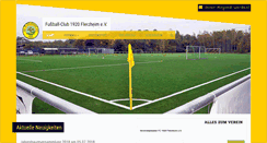 Desktop Screenshot of fc-flerzheim.de